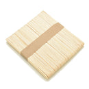 50X Large Wooden Popsicle Sticks Kids Hand Crafts Ice Lolly DIY Making Toys FT