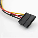 IDE/Molex/IP4/4-pin to SATA Power 15-pin Connector Converter Adapter Cab WIF