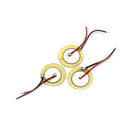 10x Piezoelectric Piezo Ceramic Wafer Plate Dia 15mm For Buzzer Loudspeaker   Z