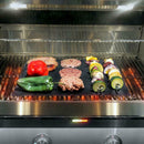 2X Outdoor BBQ Grill Mat Non-Stick Bake Grilling Mats Barbecue Pad Fiber Cloth