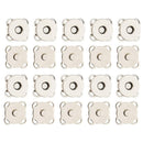 20 Magnetic Snaps Purse Clasp Closures Metal Button Fastener Bag Accessories