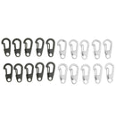 20Pcs Mini Alloy Key Buckles Snap Spring Clip Hooks Carabiner Keychain 26mm