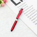 4 in 1 Multi-use LED Folding Light Screen Stylus Touch Ballpoint Pen (Red) A