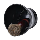 Man's Shaving Bowl With Handle Soap Bowl Cup Shave Brush Plastic Cleaning Cup OZ