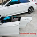 16FT Car Door Edge Trim Molding Carbon Fiber Seal Scratch Protector Guard Decor