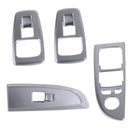 4x Interior Door Window Lift Switch Button Cover Trim fit for BMW 7 Series 16-17