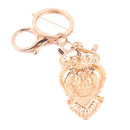 Cute Owl Tassel Key Ring Car Bag Mini Charm Keychain Crystal Animal Women Gi Bj