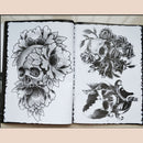 Skulls Series Skeleton Design Tattoo Art Book Flash Sketch A4 Size 76 Pages  LJ
