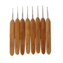 20Pcs Bamboo Crochet Hooks Knitting Needles Set with Case