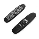 Wireless Air Mouse Dual Side Keyboard Remote For Android PC TV Box Back Light