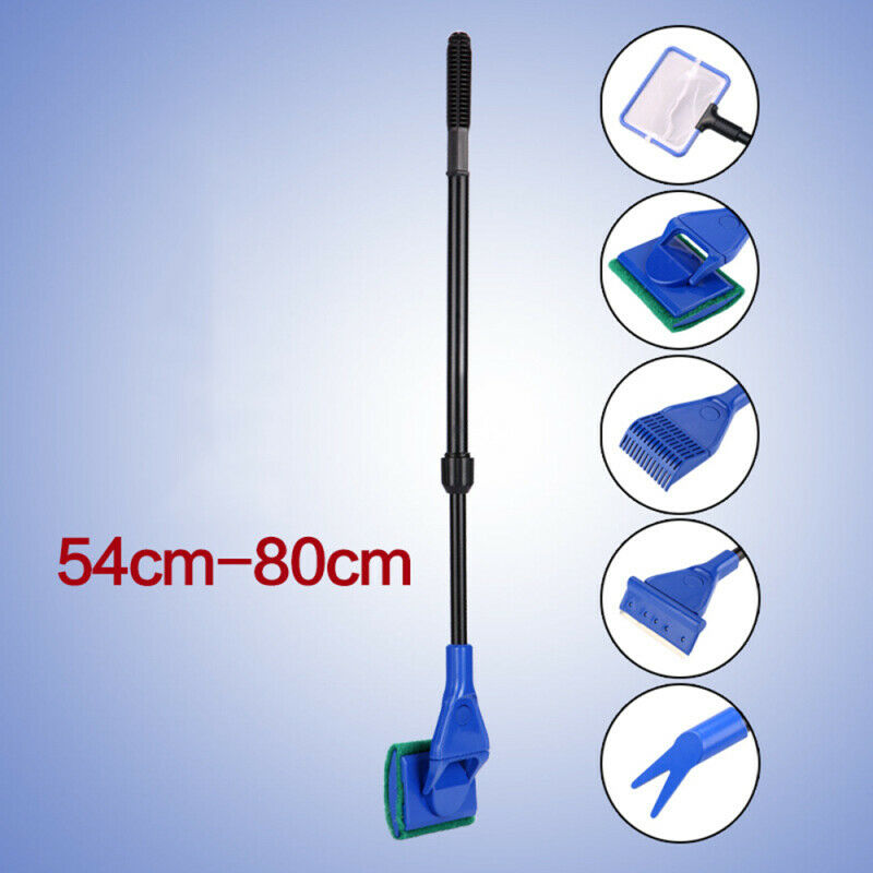 Aquarium Cleaning Tools Pet Fish Tank Algae Vacuum Gravel Cleaner Magnetic ZFA