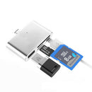 Type C USB Hub USB-C OTG Adapter 5in1 TF SD Card Reader for Smartphone Tablet  Z