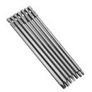 7pcs Square Driver Bit S2 Steel Hex Shank Magnetic Screwdriver Bits Set