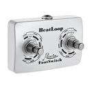 Rowin Dual Footswitch Foot Switch Pedal for Rowin BEAT LOOP Recording Effec
