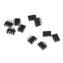 10Pcs NE5532P NE5532 DIP-8 Dual Low Noise Op-Amp TI  FT