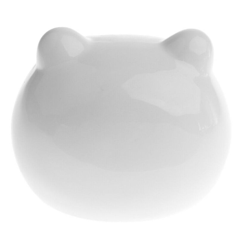 Dwarf Hamster Hideout Cartoon Shape Hamster House Chinchilla Mini Hut White