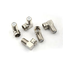 5PCS Right Angle TV Aerial F Connector Adapter RF Coaxial TV Cable Male  LJU