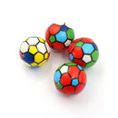 1PC Stress Relief Vent Ball Colorful Mini Football Squeeze Foam Ball Kids ToysM&