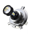 Universal H4 LED Bulb White Hi/Lo Beam Motorcycle Headlight 6500K DC9V-32V X 1