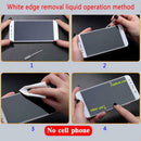 Tempered Glass White Edge Revising White Border Eliminate Liquid New