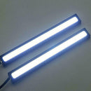 6Pcs 12V Waterproof White DRL COB LED Strip Light Bar For Caravan Boat Car