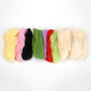 1 Set Non Finished Wool Felt Handmade Poked DIY Brooch Needle Material Bag