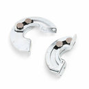 2pcs Concealed Sliding Hinge 90 Degree Limit  Industrial Equipment Cabinet Door