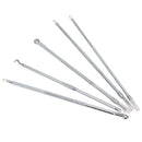 5pc/Set Acne Needle Stainless Steel Blackhead Remover Tool Comedone Extract