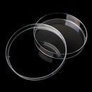 Clear Plastic Petri Dishes with Lids, Sterile, 90mL