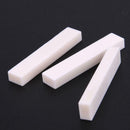 3pcs Bone Guitar Bass Blank Nut String Nut 52mmx 6mmx 10mm Beige A