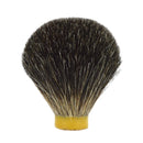 Black Mane Shaving Brush Knot for Diy Shaving Handle Size 22/65Mm Hu Brush  C9B3