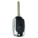 Car Remote Key Case Cover Fob W/ Uncut Blade For Ssangyong Actyon Kyron Rex K6J7