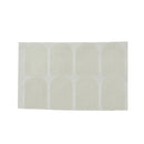 8x White Clarinet Mouthpiece Patch Pad Cushion for Woodwind Instrument 0.3mm