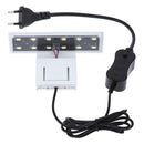 Plants Grow Clip-on LED Aquarium Light with EU Plug for Coral Reef Cabin