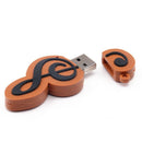 Usb 2.0 Flash Drive Pen Drive Stick Flash Drive Thumb Drive Mini Note Brown M9Q9