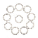 10Pcs Bicycle Pedal Spacer Crank Cycling Bike Stainless Steel Ring Washers  Z