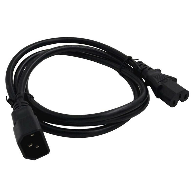 2x IEC320 C14 Male To C15 Female C14-C15-Cable Power Cord UPS Server Kit