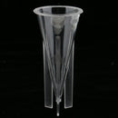 2Pc Plastic Candle Molds Soap Candles Making Crafts Conic&Pentagonal Pyramid