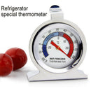 Steel Refrigerator Freezer Thermometer Fridge Refrigeration Temperature BWB