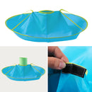 Baby Hair Capes Umbrella Catcher Styling Haircut Gown Salon Barbers Blue