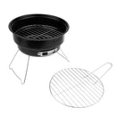 Mini Portable Round Camping Bbq Barbecue Grill Stand Stove Outdoor Camping  E6L4