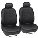 4pcs Car Universal Pu Leather Seat Cover Cushion Wear Protector Seat Cover N6U8