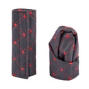 Car Truck Vehicle Gear Shift Knob Hand Brake Sleeve Skin Cover (Black) P6J1