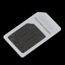 10x 4 in 1 Nano Sim Card to Micro Sim Card & Standard Sim Card Adapter ConvertM&