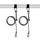 4x Kayak Rod Paddle Leash Safety Lanyard Survival Paracord With Snap Hook