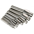 7Pcs M3-M12 Counterbore Milling Cutter High Speed Steel Pilot Slotting Tool