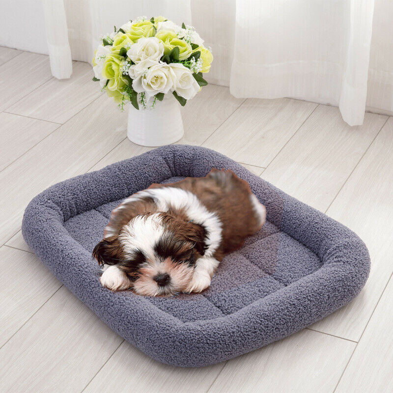Pet Warm Kennel Small Dogs and Cats Mat Soft Nest Dog Mat Fall Winter Mat D