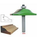 8Mm Shank 2-1/2 inch Raised Panel Router Bit Door Window Cove Line Milling  A9F3