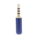 10 Pcs Male to Jack 3.5mm 1/8" Mini Audio Plug Male Stereo Adaptor DIY Soldering