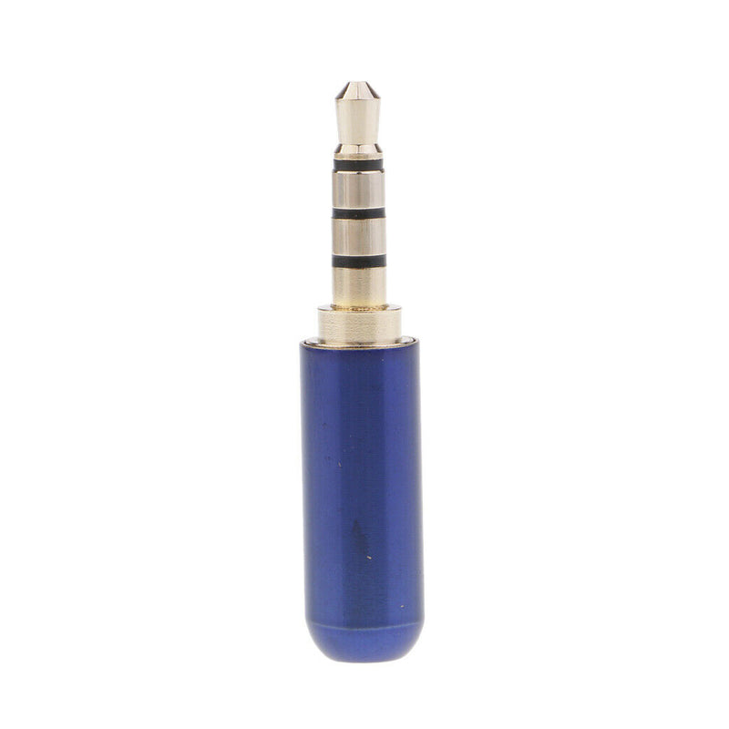 10 Pcs Male to Jack 3.5mm 1/8" Mini Audio Plug Male Stereo Adaptor DIY Soldering